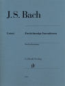 Zweistimmige Inventionen BWV772-786 f�r Klavier (ohne Fingersatz) Neuausgabe 2015